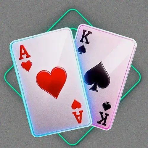 Ace and king playing cards