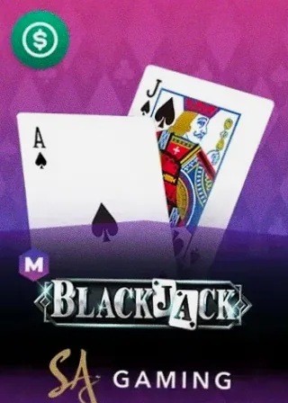 M Blackjack live game cover