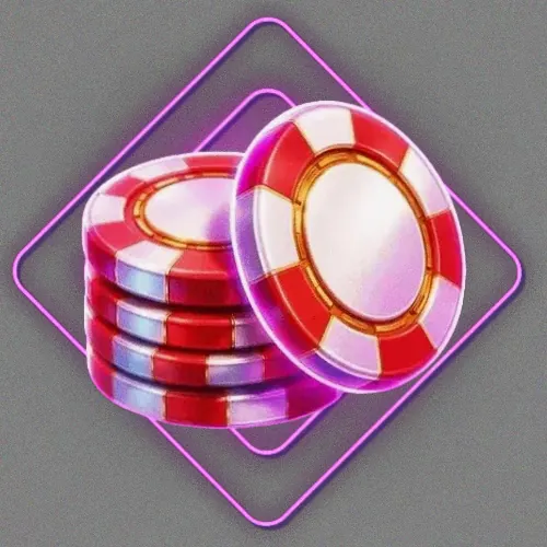Poker table with cards