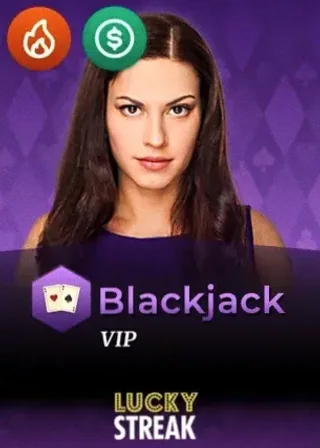 Blackjack VIP live game cover