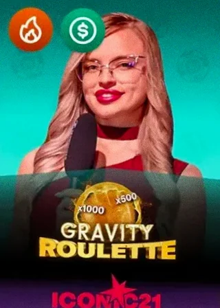 Gravity Roulette live game cover