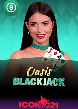 Oasis Blackjack live game cover