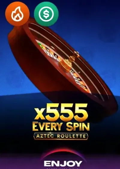 Aztec Roulette x555 live game cover
