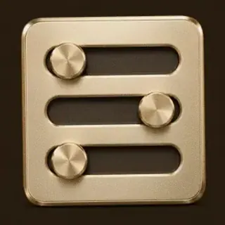 Three-knob control panel — Kingmaker Casino