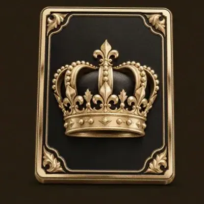 Crown emblem card — Kingmaker Casino