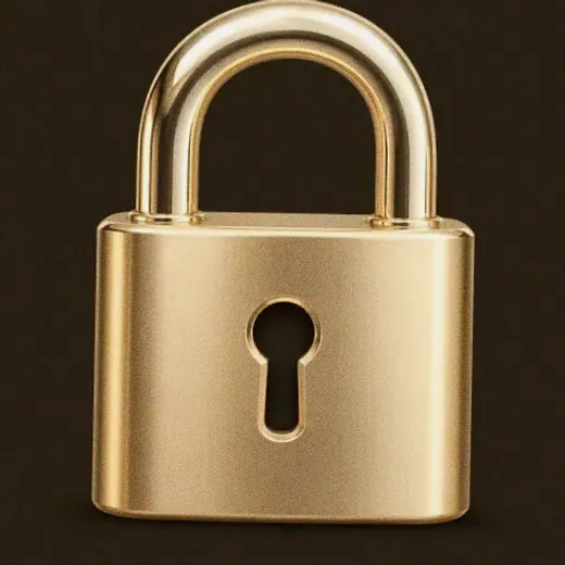 Metal padlock — Kingmaker Casino